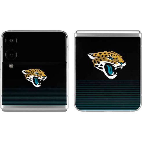 NFL Jacksonville Jaguars Breakaway Galaxy Z Flip4 5G Skin